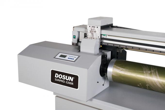 Textiel Industriële Digitale Roterende Inkjet-Graveur, het computer-aan-Scherm Inkjet-de Machine van de het Schermgravure 4
